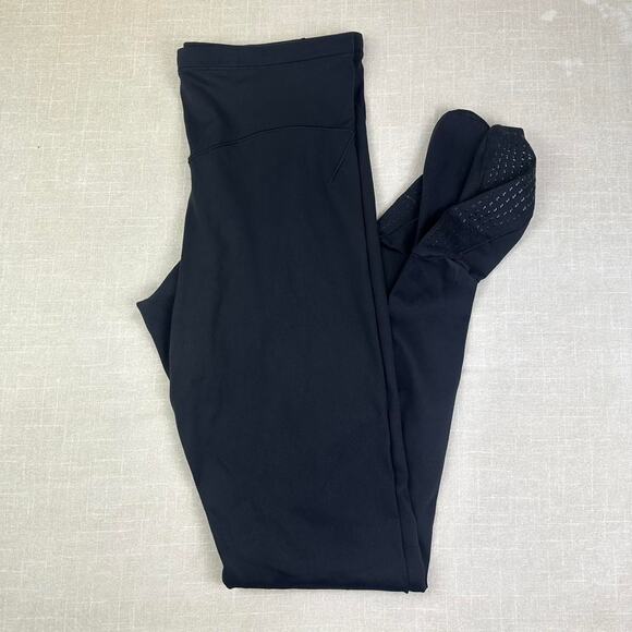 Nike x SKIMS Matte Footsie Grip Leggings in Obsidian Women XL - Picture 2 of 6